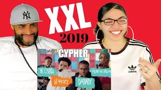 MY DAD REACTS TO DaBaby Megan Thee Stallion YK Osiris amp Lil Moseys 2019 XXL Freshman Cypher [upl. by Lattimer246]