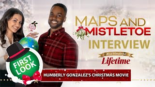 Maps and Mistletoe 2021 Humberly González Ronnie Rowe Jr  Lifetime Christmas Movies 2021 [upl. by Jaala]