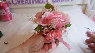 Easy Corsage Tutorial [upl. by Keating]