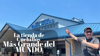 Visite La Tienda de cuchillos más GRANDE del MUNDO 💯 [upl. by Sidnac909]