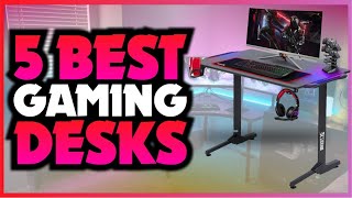 🏆5 Best GAMING Desks for XBOX amp PS5 2024 Small Room Gaming Desks💪 [upl. by Notgnirrac]