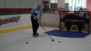 Hockey Stickhandling Practice [upl. by Anelyak]