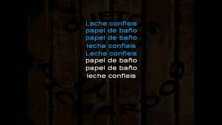 Leche Confleis Karaoke La Zenda Norteña [upl. by Bolton]