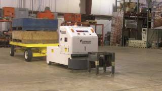 Tugger AGV  Automated Guided Vehicle tow agvs [upl. by Primrose]