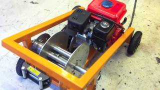 Wake Winch Remote Throttle And Brake Test  Gimp Winches GX200 TAV2 [upl. by Schapira]