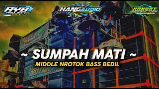 DJ PARTY MIDDLE NULUP SUMPAH MATI ft HANG AUDIO BY Kandatproduction [upl. by Daggna]