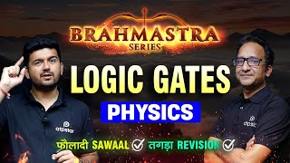 Logic Gates one shot  Brahmastra Revision Series  JEE MAIN 2024 [upl. by Campagna970]