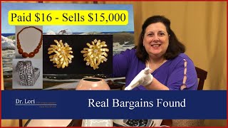 Real Bargains Found George Lederman Bakelite Eisenberg and Sterling Silver Jewelry by Dr Lori [upl. by Tjaden]