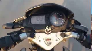 Apache rtr 160 Top speed [upl. by Dnomsad]