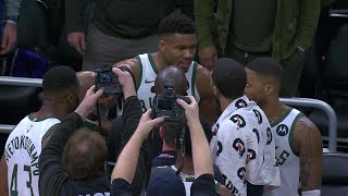 Giannis GOES OFF on Tyrese Haliburton amp the Pacers after the game 😳 [upl. by Bass650]