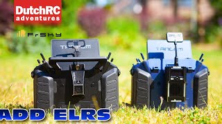 Add ELRS amp CrossFire To FrSky Tandem X18  X20 Ethos Radios [upl. by Oijres757]