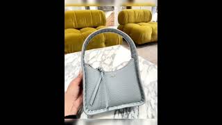 펜디 FENDI Mini Pendesense 264 Hand Stitched Topstitch Small Light Blue Selleria Bag 8BS094ANT2F1NQ0 [upl. by Hey]