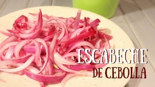 Escabeche de cebolla raw vegan [upl. by Marge457]