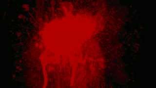 Blood Spatter Splatter on Screen  Wall  Green Screen amp Black Background [upl. by Aivuy711]