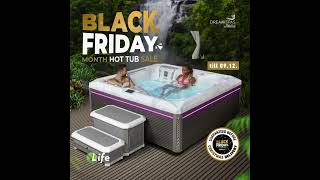 Black Friday Sale  up to 30 OFF Wellis Hot Tubs amp Swim Spas [upl. by Jocelyne]