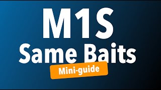 M1S MiniGuide Same Baits Quadruple Crossing [upl. by Yecam]