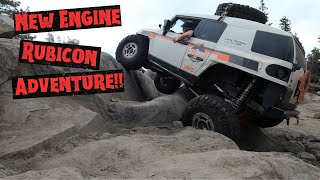 Rubicon Trail  New Engine Trial Run [upl. by Eenet688]