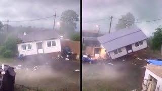 Most Shocking STORM Moments Caught on Camera [upl. by Hgielrebma]