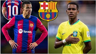 🚨🚨 LA GROSSE OFFRE DU BARÇA POUR MASON GREENWOOD   BONNE NOUVELLE CONCERNANT ESTEVAO WILLIAN [upl. by Linson174]