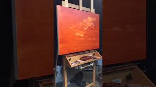 This is how a painting starts with a vision… and Transparent Earth Red [upl. by Godred]