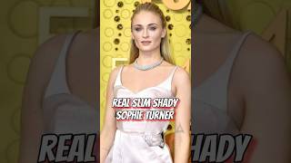 Sophie Turner Spits Pure Eminem Fire  The Real Slim Shady Lyric Video [upl. by Mcintosh]