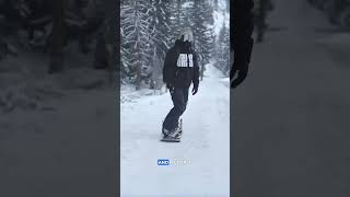 Snowboard is an electricpowered snowboard [upl. by Joo]