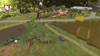 Operation CHARNWOOD 4 Battle for La Bijude IABSM [upl. by Gudrin]