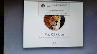 cant reinstall Mac os x lion quotan error occureed while preparing the installationquot [upl. by Aniale298]