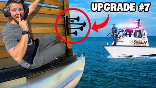 We Added 10 SECRET Upgrades to our Homemade Houseboat [upl. by Eduino929]