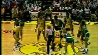 1984 NBA Finals Celtics at Lakers Gm 3 part 113 [upl. by Edva]