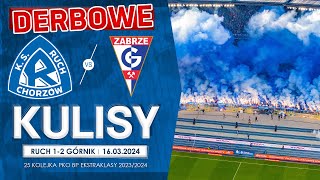 DERBOWE KULISY Ruch Chorzów 12 Górnik Zabrze 16032024 [upl. by Iaw]