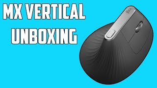 CRAZY MOUSE  Logitech MX Vertical Mouse Unboxing amp First Impressions [upl. by Wes]