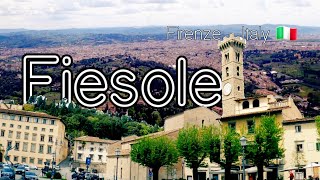 EXPLORING FIESOLE ATTRACTIVE TOWN NORTH OF FLORENCE IN TUSCANY  Italy🇮🇹 [upl. by Nilya]