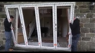 How to install an Alumina by Liniar bifold door [upl. by Nolham]