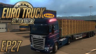 Euro Truck Simulator 2 IKEA Palettes  Episode 27 [upl. by Goto64]