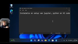 Installatie en Setup van Jupyter in VScode [upl. by Randa]