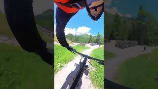 W i bike park mtb extrememtb adventure crash downhill bikepark music crazy [upl. by Hteb]