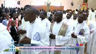 Ordination Présbytéral Paroisse Christ RoiBourdon [upl. by Lrad]