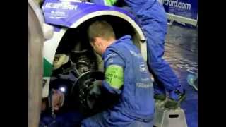 WRC FORD SERVICE SPAIN 2012 [upl. by Arvonio]