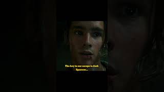 Salazar returns to take revengevideoshorts piratesofthecaribbean pirates jacksparrow movie [upl. by Nonnad]