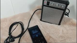 Review 64GB MP3 Player with Bluetooth 50 AiMoonsa Music Player with Builtin HD Speaker FM Radio [upl. by Parthinia]