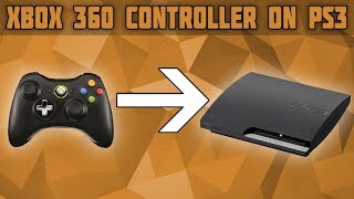 How to Use an Xbox 360 Controller on PS3 Connect and Xbox 360 Controller on PS3 Xbox Controller PS [upl. by Locin825]