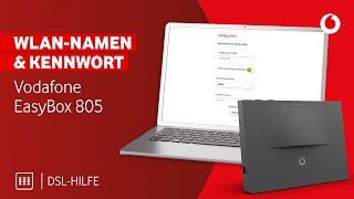 Vodafone EasyBox 805 WLANPasswort und Namen ändern [upl. by Sivartal380]