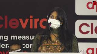 Subasini Vanangamudi Speech  International Press Meet Ayush Ministry for Drug CLEVIRA​​  Apex [upl. by Tahp161]