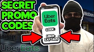 SECRET Uber Eats Promo Codes for Free Food 🍕 Uber Eats Discount Code 2024 [upl. by Woody]