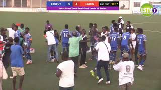 West Coast Zonal SemiFinal Lamin VS Brufut [upl. by Russell]