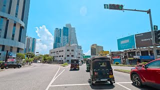 4K  First time in Colombo Sri Lanka  Driving Tour [upl. by Lillith]