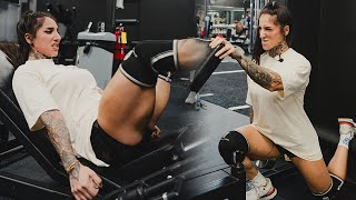 The Perfect Quad Workout For Growth W Bakhar Nabieva [upl. by Burrill]