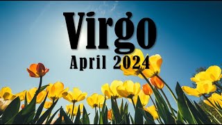 Virgo April 2024  This is a very spiritual transformational time for you both [upl. by Ddarb385]