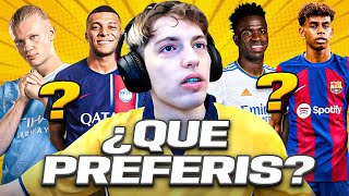 DAVOO XENEIZE ELIGE ENTRE FUTBOLISTAS ¿CUAL PREFIERES 2024 [upl. by Gemoets268]